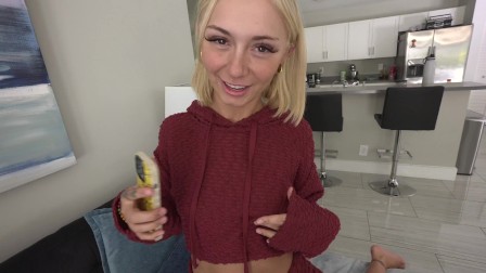 Just This One Time - Step Sister Fucks Big Cock