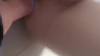 Femboy's pussy loves big cock