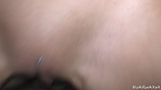 Most beautiful pink hole with big clit, takes rough fuck inside!