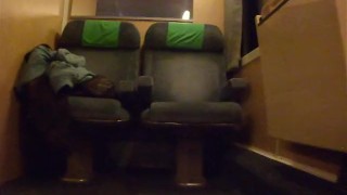 handjob in train