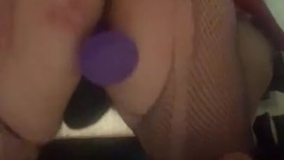 Riding toy from the back.