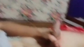 Straight guy from tinder sucked off by crossdresser