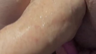 First time fisting doggy style gaping hairy pussy