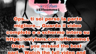 ma quanto è bello il dito nel culo mentre mi scopa... moglie italiana scopata duramente