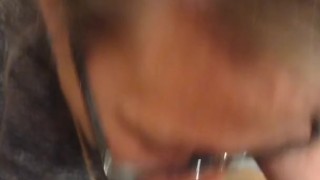 Amateur Sexy Secretary Sucks and Fucks While Moaning and Squirting On Dick