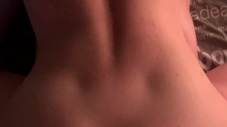 HUSBAND AND LOVER DO DOUBLE PENETRATION WITH SWEET SEXWIFE. THEN HER HUSBAND CUMS IN HER MOUTH