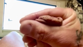 First cumshot on pornhub!