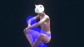 Yaoi Femboy - Sexy Neko femboy hard sex part 2