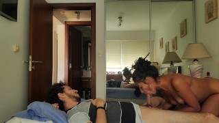 Latin couple in love, fucking and enjoying their sexuality