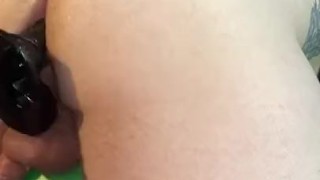 Pup gets Railed with new fuck machine