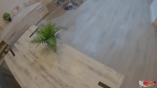 Huge ass stepmom stuck in washing machine and assfucked by stepson