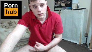 Twink Jerking Huge uncut dick !