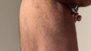 Masturbándome con ayuda de un vibrador