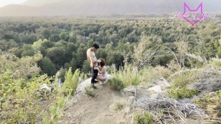 Pareja follando despues del trekking en Chillan de Chile Ft KJ - SendoPOV