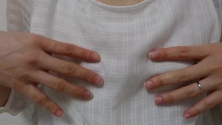 無修正 人妻 個人撮影 野外 ノーブラ ニップルリング つけたまま 散歩 帰宅後の チクニー