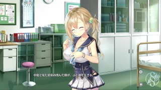 【#41 エロゲー スタディ§ステディ2実況動画】保健室で星彩にパイズリフェラしてもらい大量に口内射精してしまい・・(巨乳金髪JKギャルゲー・恋愛アダルトPCゲーム) Hentai game)