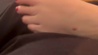 BBC foot fetish massage