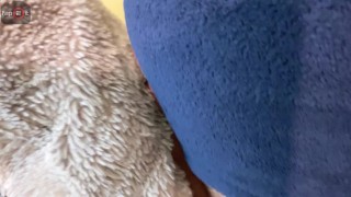 Intense Guy Orgasm while Humping Pillow and Cum Hands Free with Moans and Dirty Talk - 4K