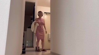 また若い男にナンパ中出しされ帰って来たド変態巨乳熟女！他人の精子をチンポに塗られフェラされ大量射精(^^;)チェックしたら濃い精子が大量に！潮吹きながら精子を味わう彼女♡真実を流出/拡散/晒します♡