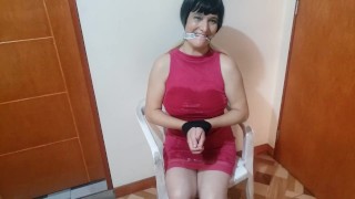 Stepsister Is Tied Up And Pissed On