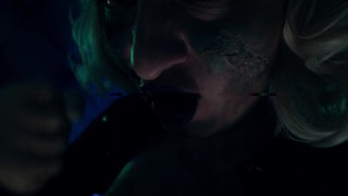 horror video JOI CEI jerk off cum eating instructions- hot scary witch - domination POV