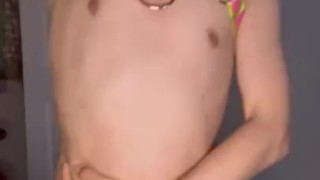 (no sound audio) amateur dancer Vertical