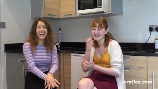 Ersties - Hot Lesbian Friends Pamper Each Other