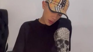 Latin boy, clear eyes, big dick