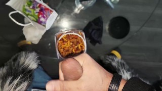 When Hung Brown Top Creams Inside Something Interesting