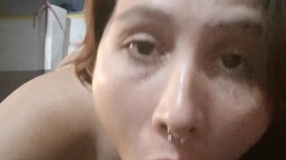 sucking, wanting it to be your dick