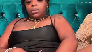 Smoking & Squirting while playing in my ass missing bae