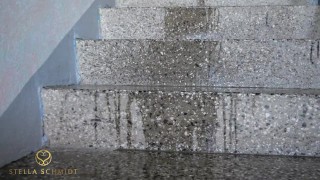 dreister Hausflurpiss