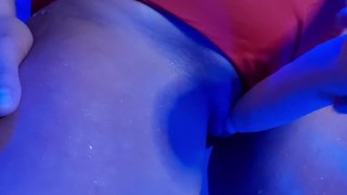 HotWife Fucking Pussy Upclose With Dildo