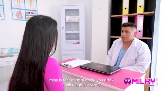 I'm always horny please help me doctor! Fucking divorced wife in the hospital