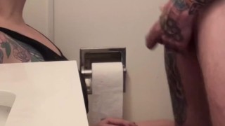 SHE IS GOING PEE AND DADDY COMES AND PISSES ON HER