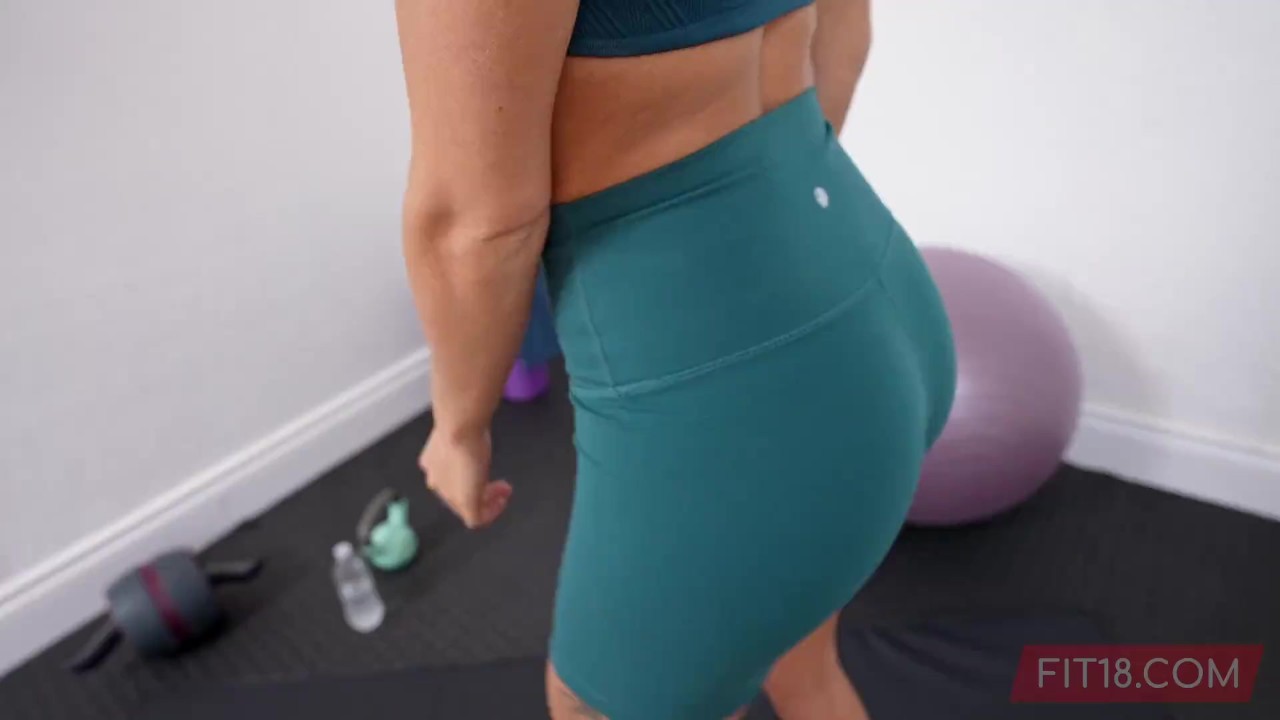 Preview 1 of Skinny And Fit Blonde Chloe Temple Allows Fitness Studio Owner To Creampie Her To Cover Her Late Dues