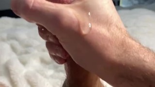 daddy cumming for the 3rd time while using a prostate vibrator
