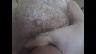 Dick Play and Masturbating in Bed