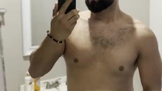 Cum shot at the end