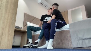 GAY SEX IN JEANS AND NIKE TN