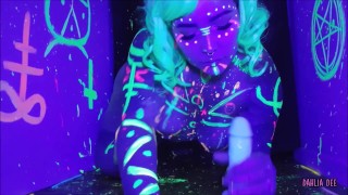 AfterGlow - Blacklight Twerking and Riding with Dahlia Dee