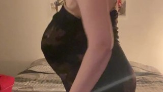 Late-night tease :) ends up naked