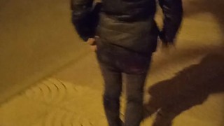 Risky Nude Milf Protest against Racism inside my hometown!!