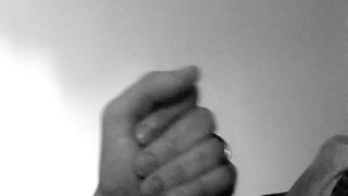 Jerking off while wife's not home