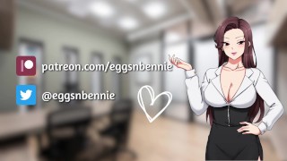 Your Promotion Comes with a Free-Use Personal Assistant [virgin listener] [ASMR erotic audio]