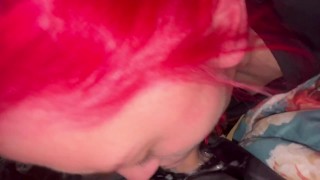 Super Sloppy Rough BLowjob Mouth Fuck & Throatpie Cums Deep SEE FULL VIDEO ON ONLYFANS Raxxxbit