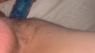 Dildo my ass deep