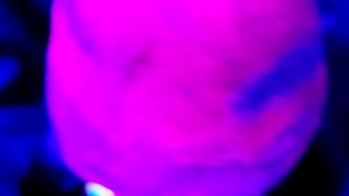 Gnome cosplay big dick black light cumshot