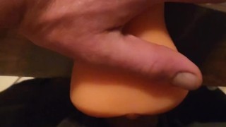Big white dick masturbation