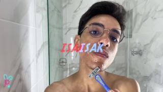 EXCLUSIVE CONTENT, HOT SHOW IN THE BATHROOM WITH MY HUGE COCK